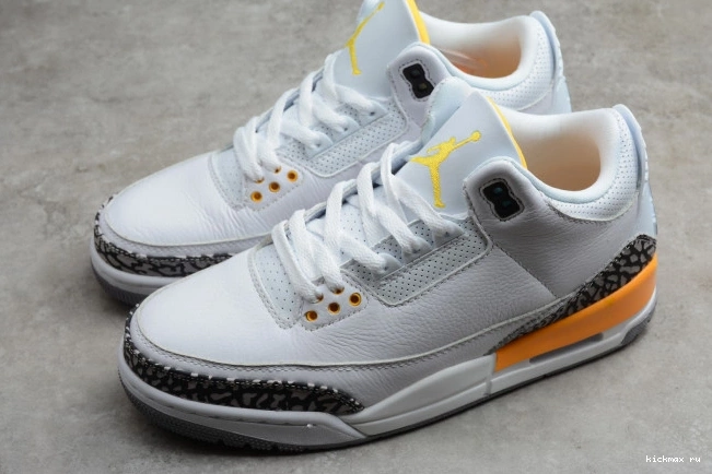 Cheap LASER CK9246-108 RETRO (W) ORANGE JORDAN 3 AIR 0821